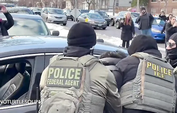 ICE Agents Smash Through Window to Extract Driver in Minneapolis Protest Clash