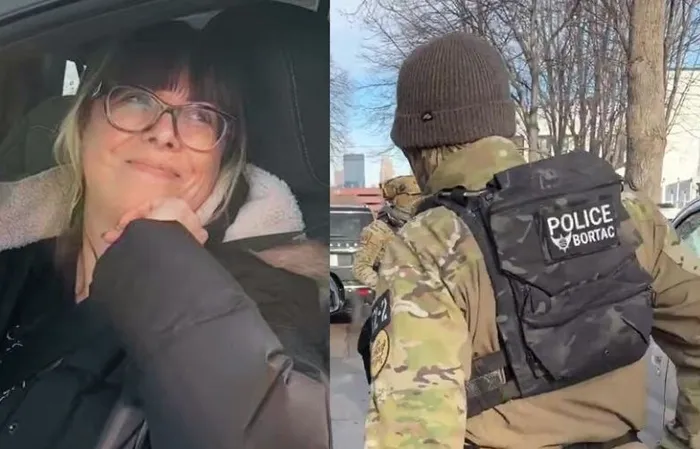 Agent Confronts Civilians Accused of Interfering With Patrol