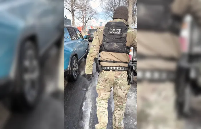Agent Confronts Civilians Accused of Interfering With Patrol