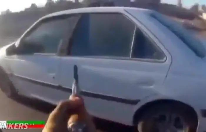 Assassination of Mahmoud Haqiqat, commander of the police station in Iranshahr, Iran