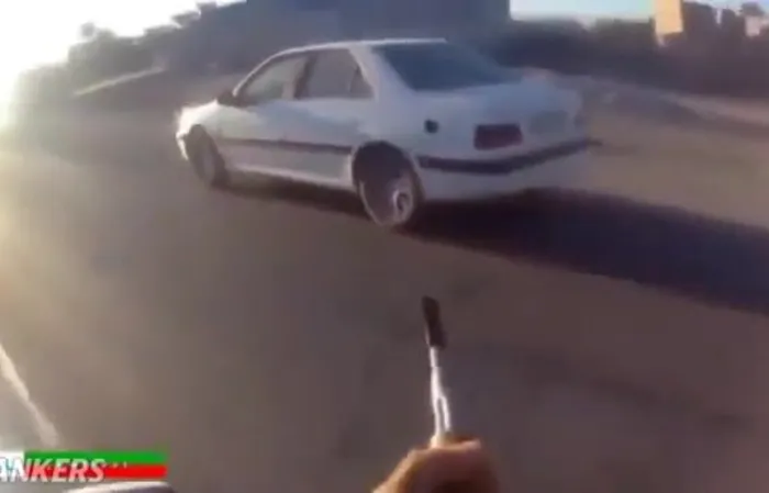 Assassination of Mahmoud Haqiqat, commander of the police station in Iranshahr, Iran