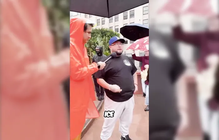 Pro-Maduro protester knows diddly-squat, snitches on the group that told him to show up