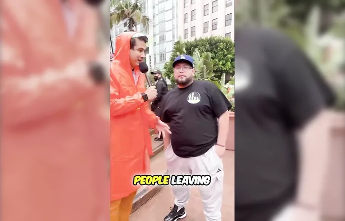 Pro-Maduro protester knows diddly-squat, snitches on the group that told him to show up