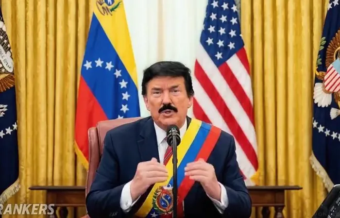 DONALDO TRUMPO? OK, WHO DID THIS?