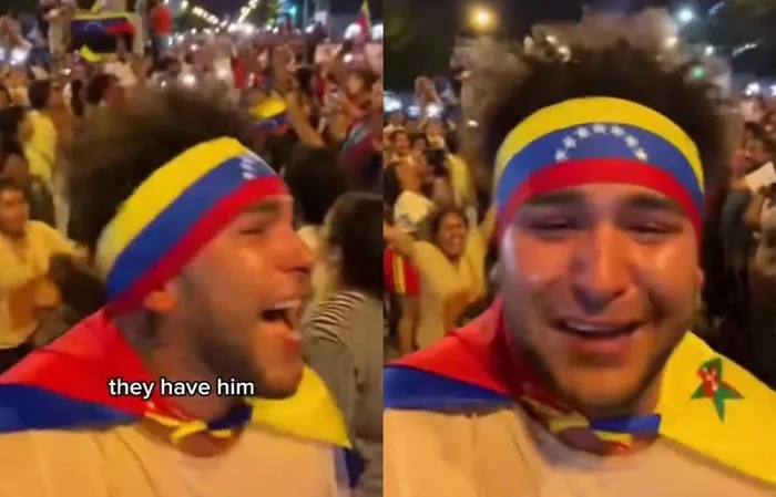 Venezuelans are still brought to tears celebrating in Caracas