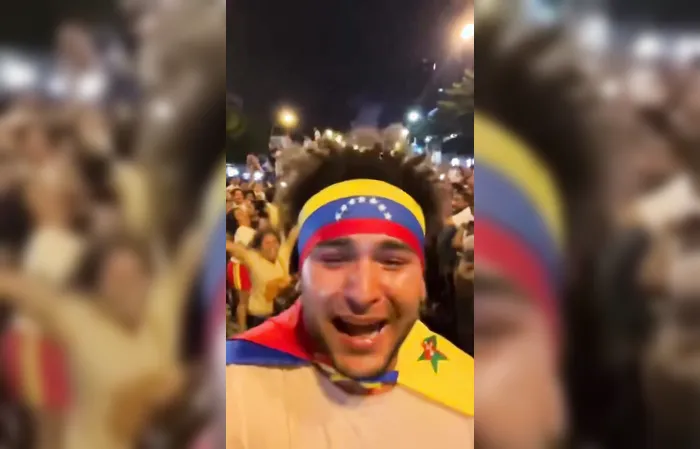 Venezuelans are still brought to tears celebrating in Caracas