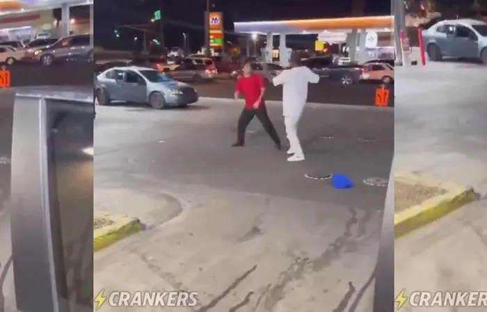 Bro FOLDS IN HALF during fight