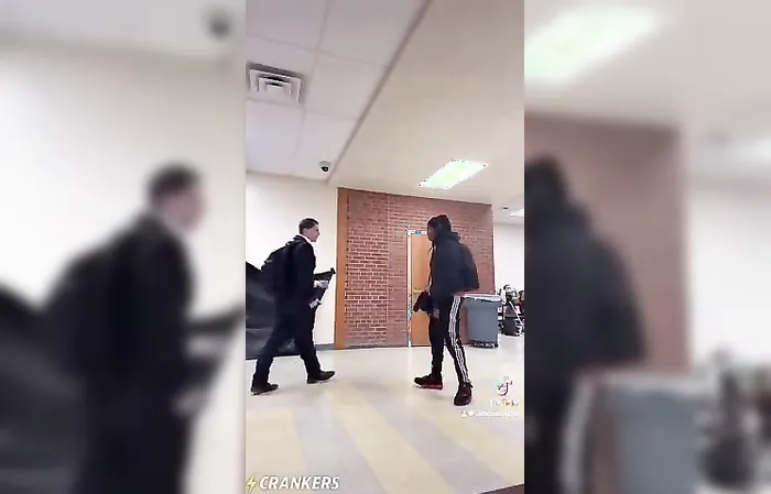 I can't believe someone didn't knock her out