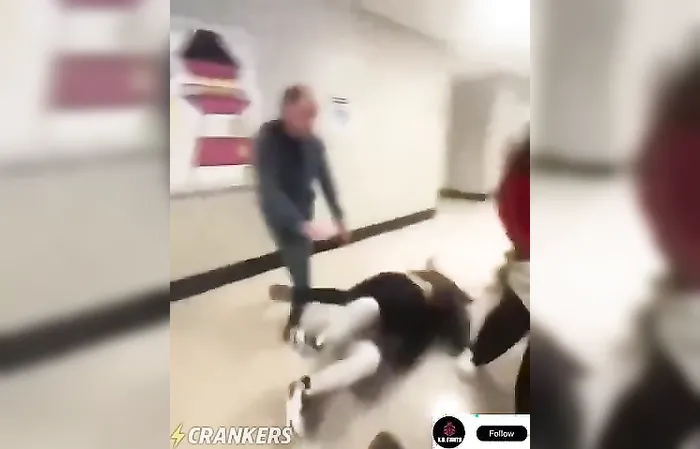 K.O. Fights - That's why you should never bully the silent girl.