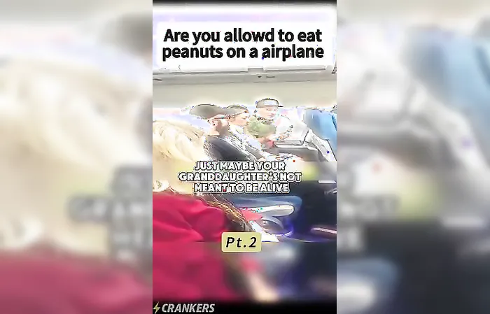 ꧁♛????????✯????????????????????♛꧂ - Could you put those peanuts away because my granddaughter who is not ...