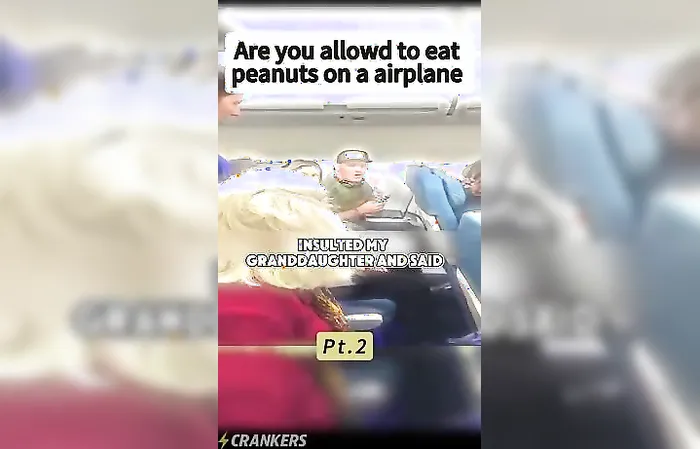 ꧁♛????????✯????????????????????♛꧂ - Could you put those peanuts away because my granddaughter who is not ...