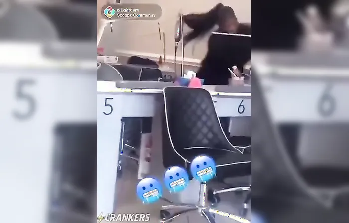Amiri King - A violent black woman beats an Asian lady for not accepting her EBT c...