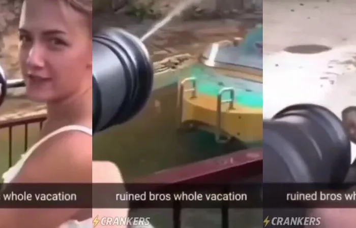 Crazy Clips - She ruined his entire vacation with that one????
