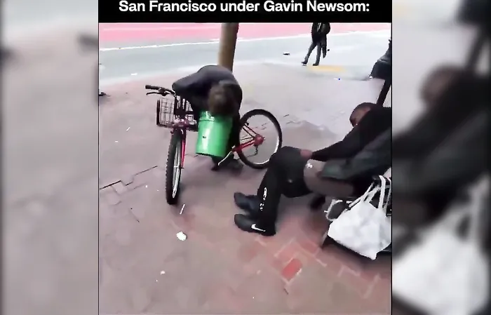 Newsom said Trump will “ruin San Francisco" - but it's already ruined