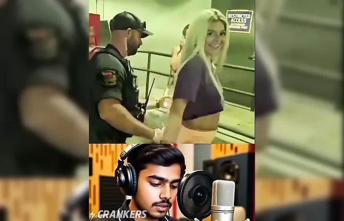 Chick FLASHES entire stadium, then cops show up