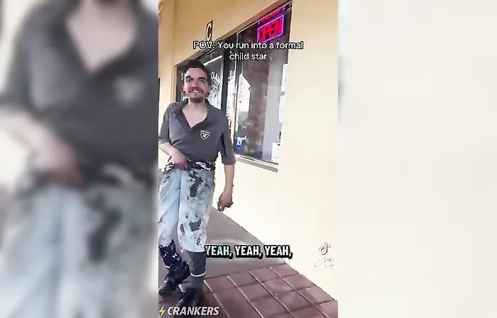 Former child actor found looking like a homeless crackhead