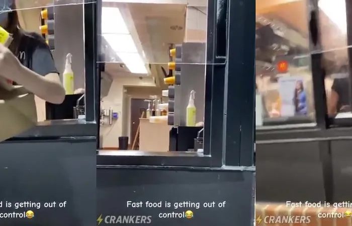 McDonald's chick ain't taking any nonsense