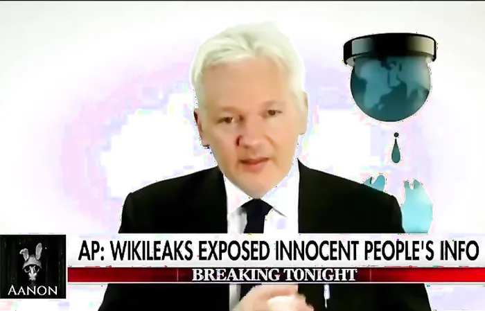 WikiLeaks founder Julian Assange talks about Trump's 'damaging information'
