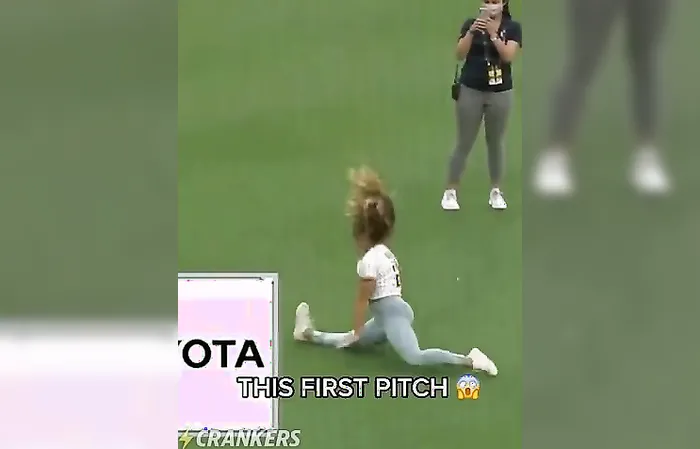 Kent Murphy - This will go down as the BEST first pitch ever ????