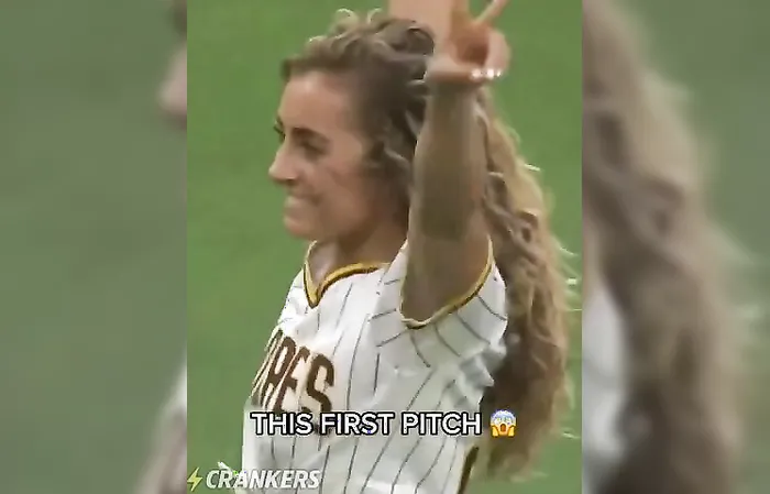 Kent Murphy - This will go down as the BEST first pitch ever ????