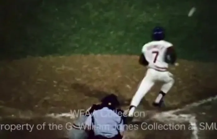 BaseballHistoryNut - After being thrown at, Lenny Randle drops the perfect bunt so he can ...