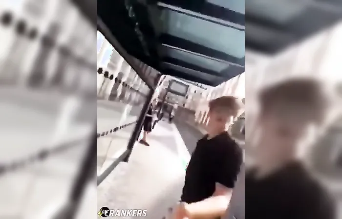 Fights Bro - Guy attacks a pregnant woman for no reason, and karma hit him quick!