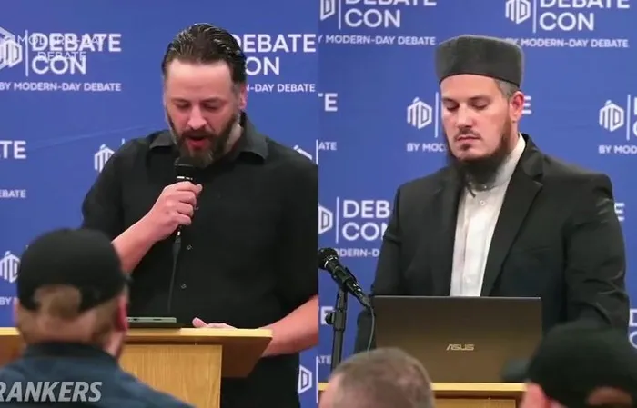 M.A. Rothman - ???????????? ???????????????? ???????????? ???????? ???????????? ???????????? ???????????????? ???????????????? ???????????????????????? ⁠ ⁠⁠ ⁠⁠ ⁠ I watched this video clip of a Christian–Muslim debate and the single most jaw-dropping momen