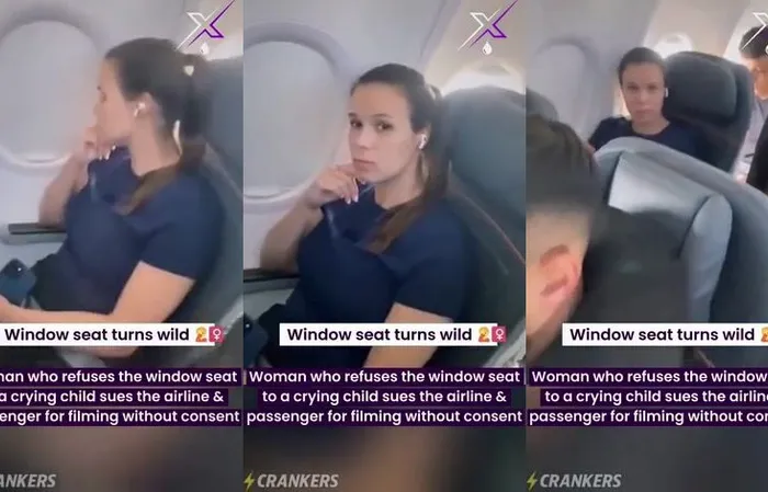 Breaking911 - A woman who refused to give up the window seat she paid for to a crying child went viral, faced online backlash, and is now suing both the