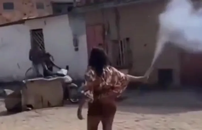She messed around with dynamite, she found out