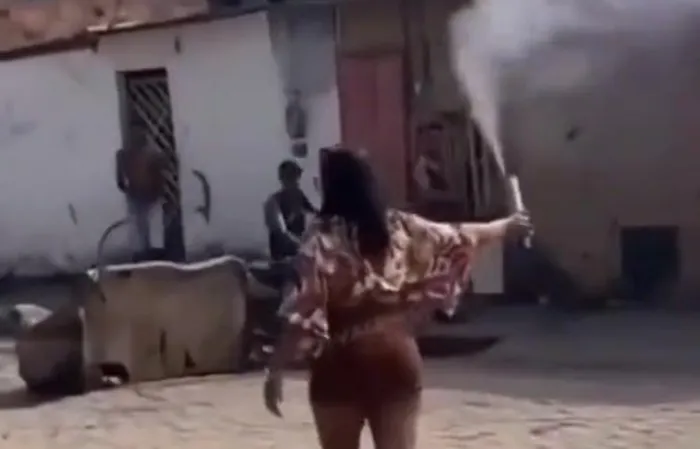She messed around with dynamite, she found out