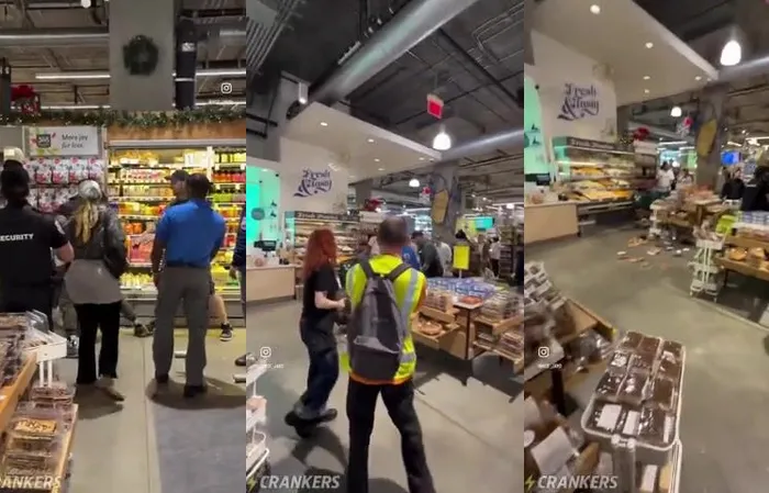 Brawling at Whole Foods when organic fruit goes on sale