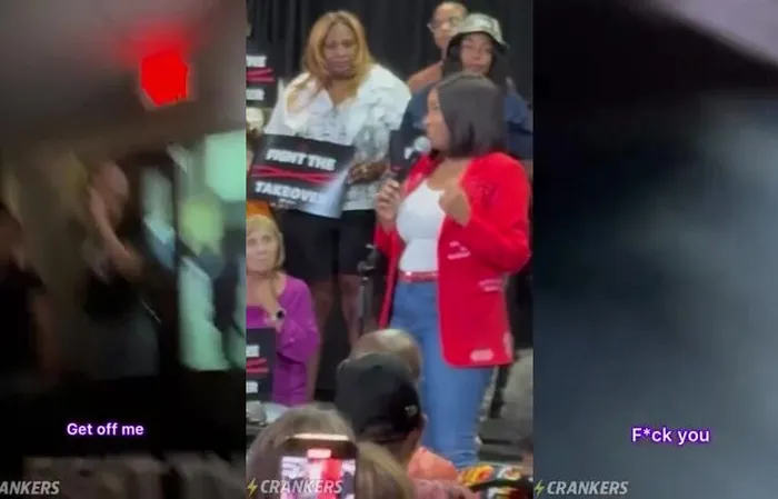 Jasmine Crockett called out to her face as "fake ghetto hoodrat" who isn't "Texas Tough"