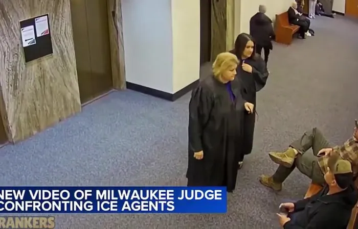 Judge Hannah Dugan shown ON VIDEO committing a crime with illegal immigrant