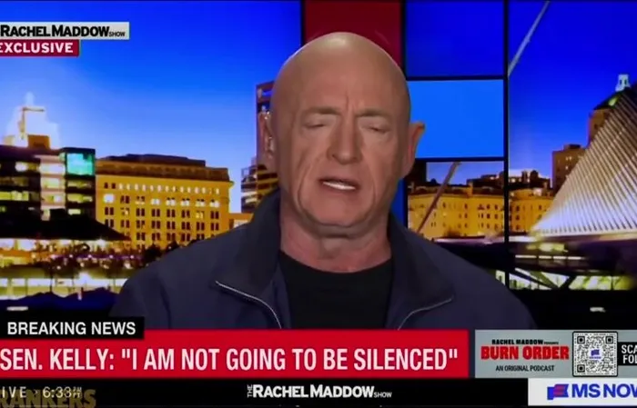 Mark Kelly backtracks and whines about Trump