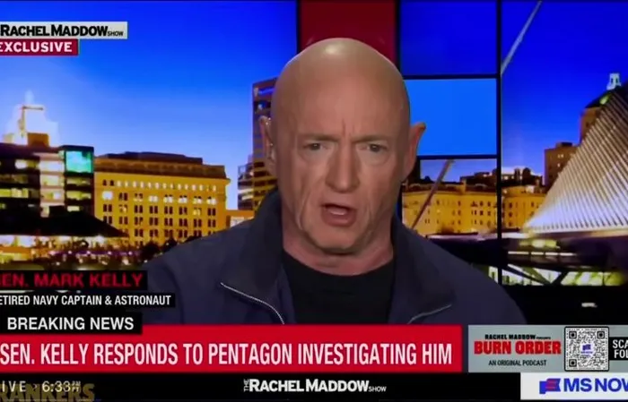 Mark Kelly backtracks and whines about Trump