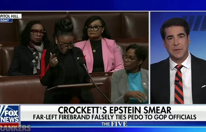 Jesse Watters torches Tarlov on Jasmine Crockett and her dumb staff