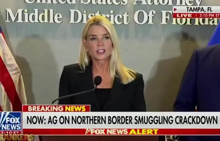 Pam Bondi just dropped a devastating claim about the government funding trafficking