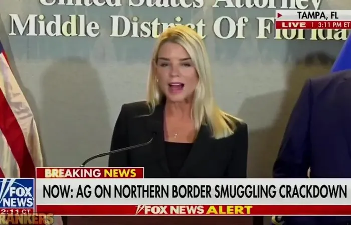 Pam Bondi just dropped a devastating claim about the government funding trafficking
