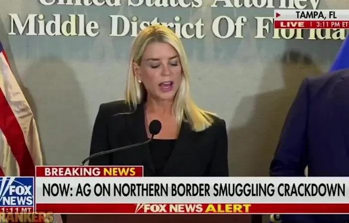 Pam Bondi just dropped a devastating claim about the government funding trafficking