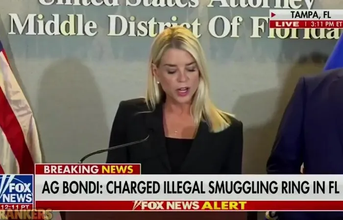 Pam Bondi just dropped a devastating claim about the government funding trafficking