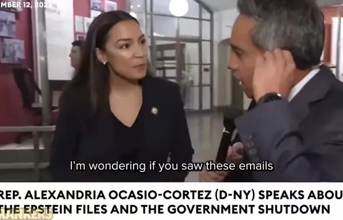 AOC proves how stupid she is when talking about Jeffrey Epstein