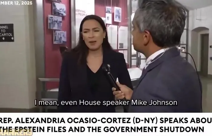 AOC proves how stupid she is when talking about Jeffrey Epstein