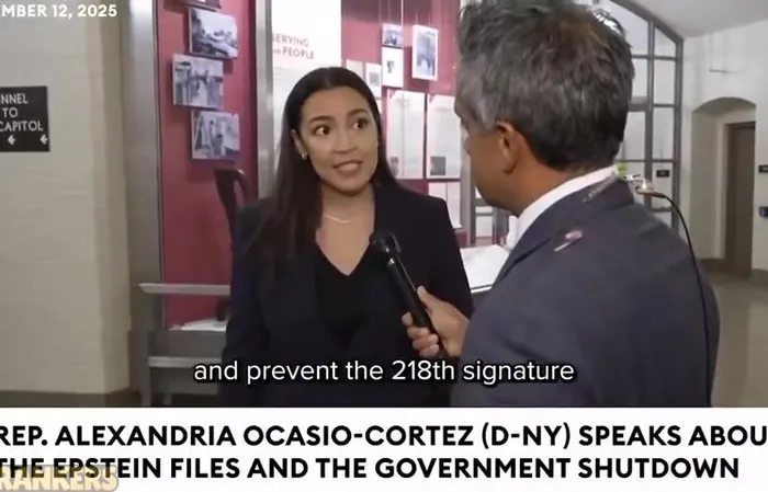AOC proves how stupid she is when talking about Jeffrey Epstein