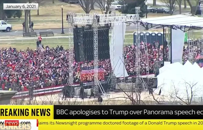 BBC has issued a formal apology to President Trump for editing his J6 speech