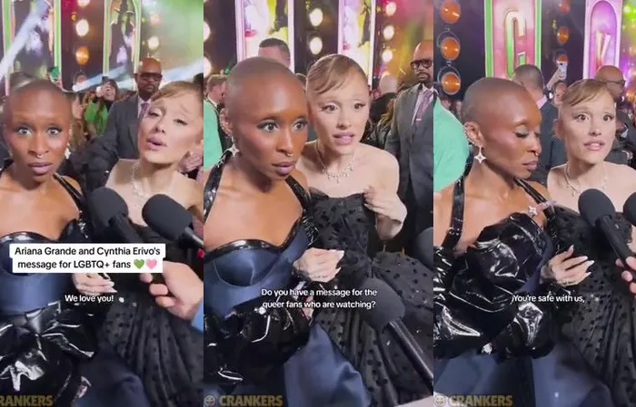 Cynthia Erivo and Ariana Grande go viral for this video