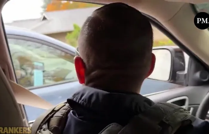 Portland's Crying Karen freaks out after getting BUSTED impeding ICE