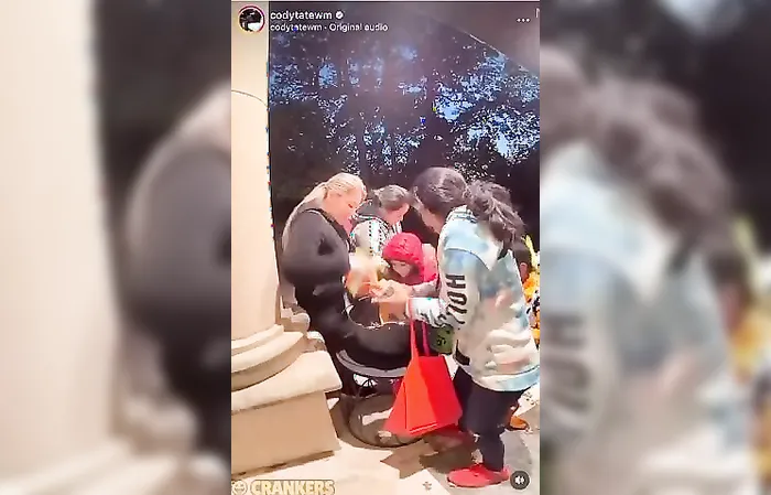 Halloween in a low-trust society