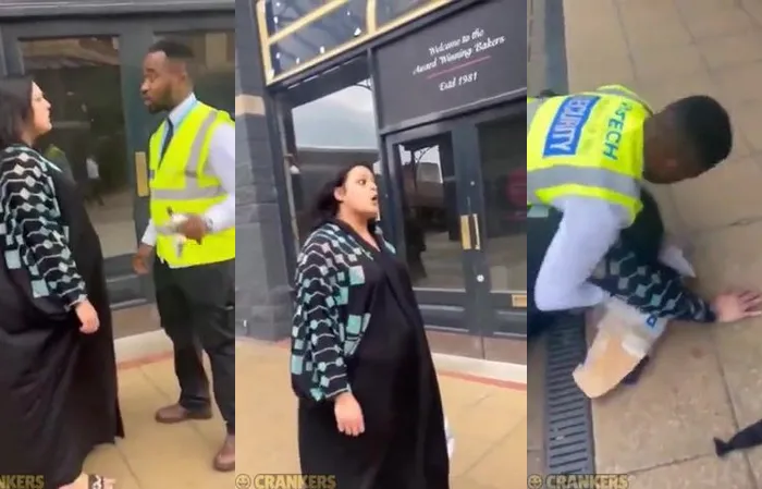 Shoplifter punches security guard in the face and receives a quick and helpful education
