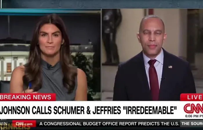 Busted: Kaitlan Collins Exposes Hakeem Jeffries’ Shutdown Lie