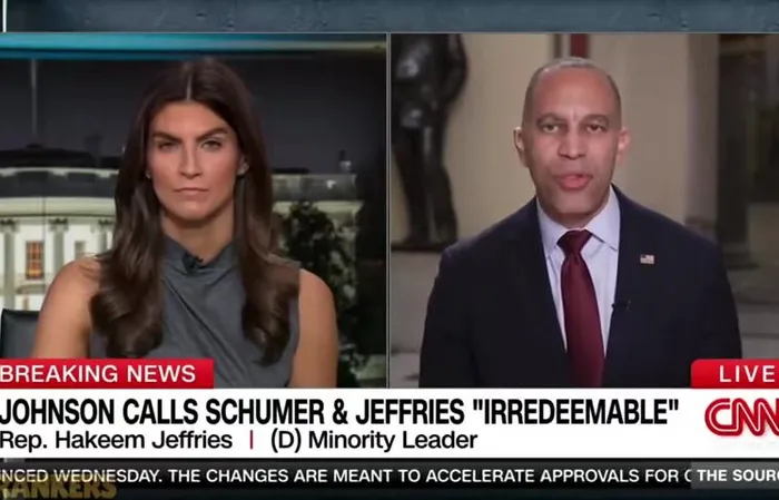 Busted: Kaitlan Collins Exposes Hakeem Jeffries’ Shutdown Lie